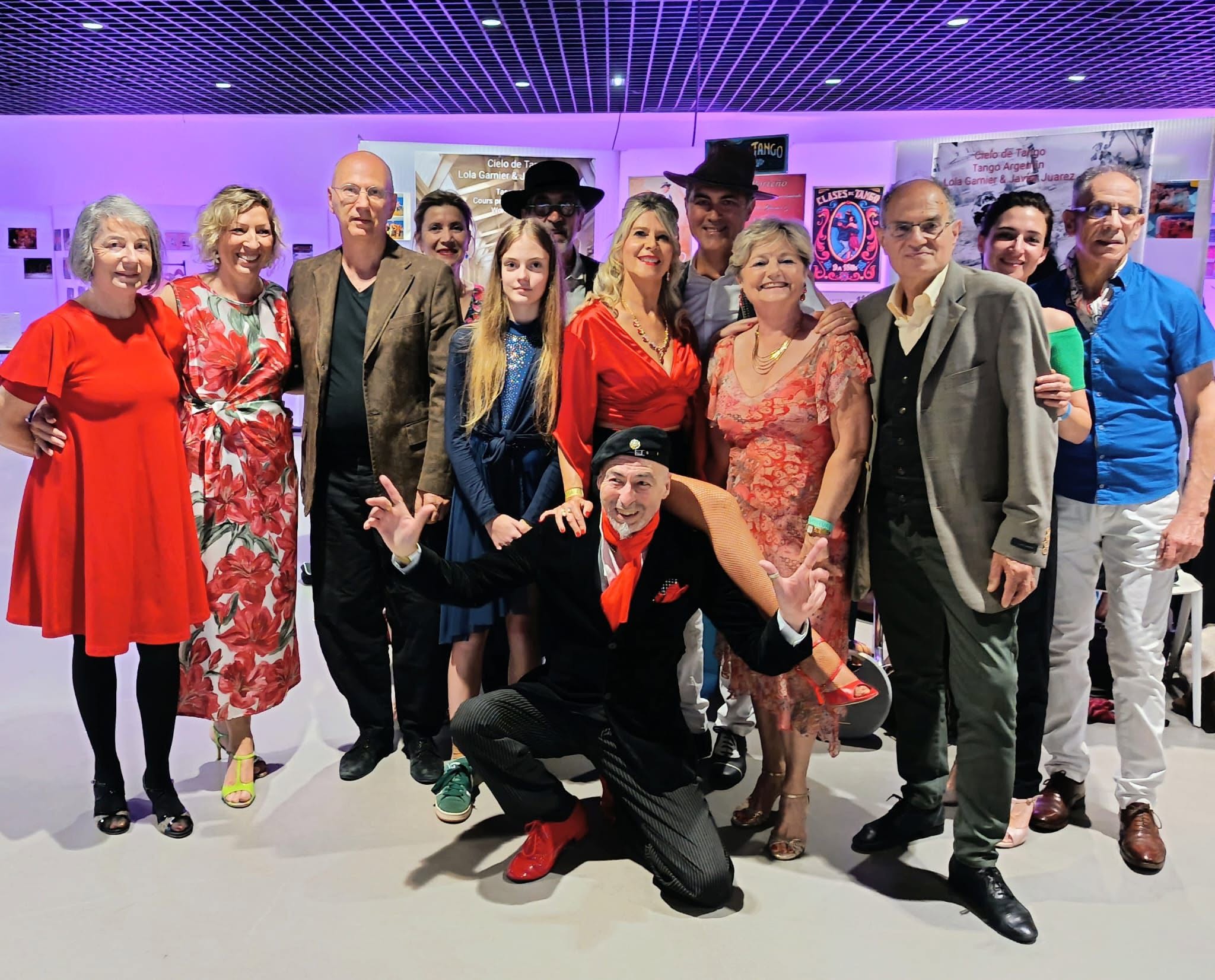 Groupe de danseurs Cielo de Tango